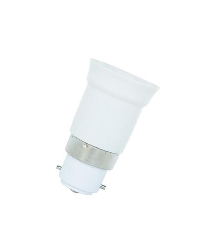 Adaptor Lampholder from E27, G24, G9, B22d, E14, G4, G6, GU10, Ba15d, MR8, MR11, MR16-Lamp holders, lamp sockets-Svetila.eu