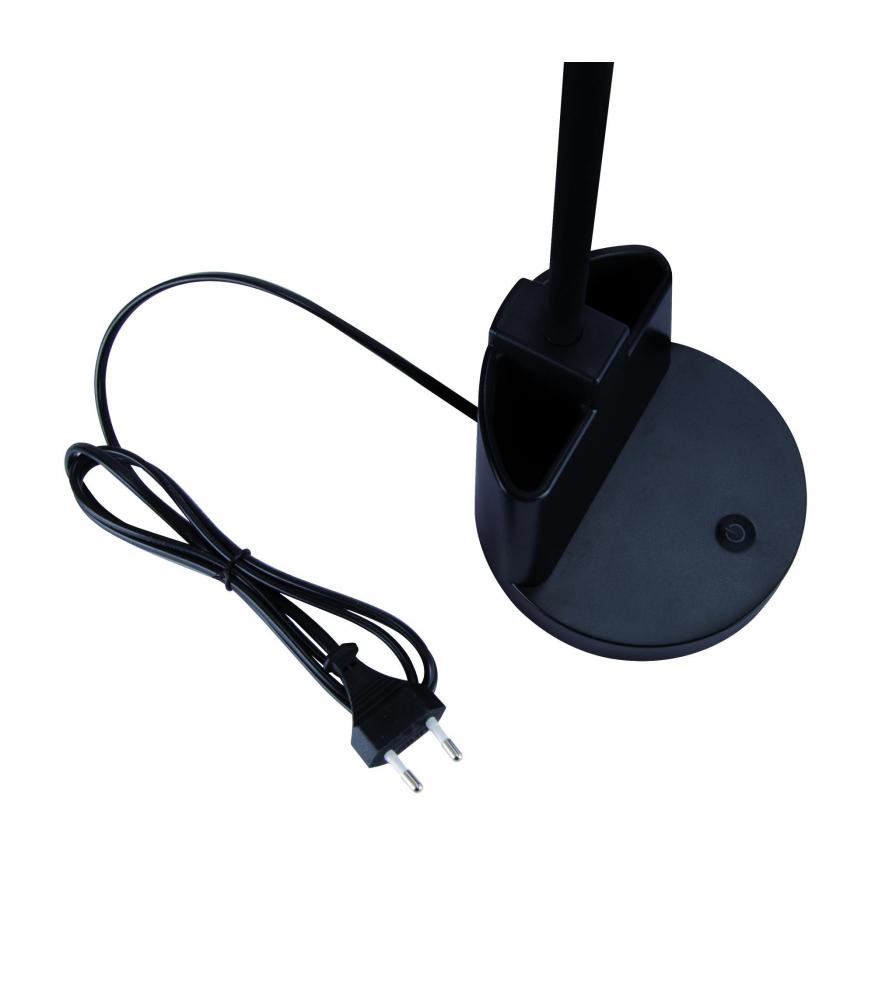 LABOR LED 3-Stage Brightness & Pencil Holder, Black-Lighting for every space-Svetila.eu