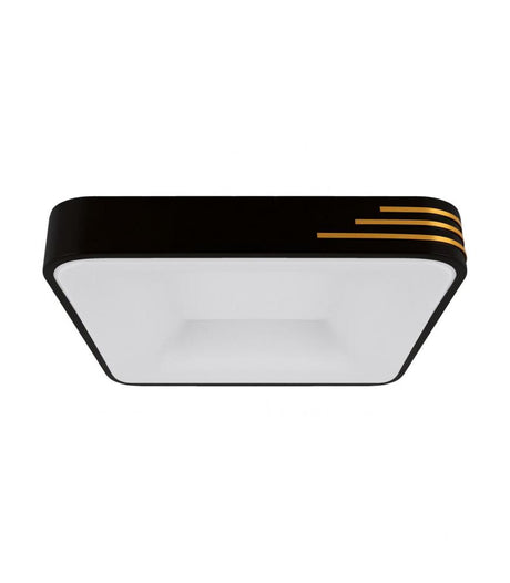 LED LIBRUS 24W NW - black / gold, neutral white light-Lighting for every space-Svetila.eu
