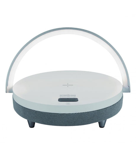 LED Light SATURN Wireless Phone Charger and Portable Bluetooth Speaker Combo-Lighting for every space-Svetila.eu