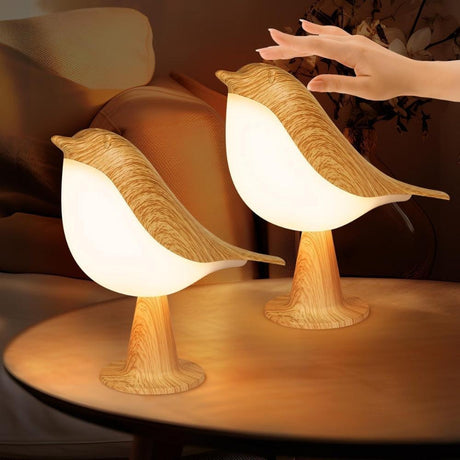 LED Night Light 3 Colors Touch Switch Bedside Light Dimmable Bird Lamps-AE-Svetila.eu