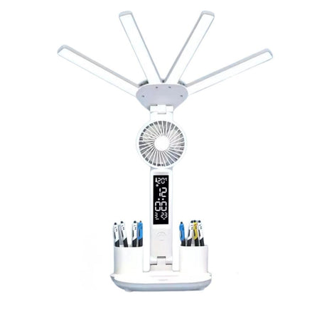 Multifunction Table Lamp LED Four Headed Folding Reading Lamp-AE-Svetila.eu